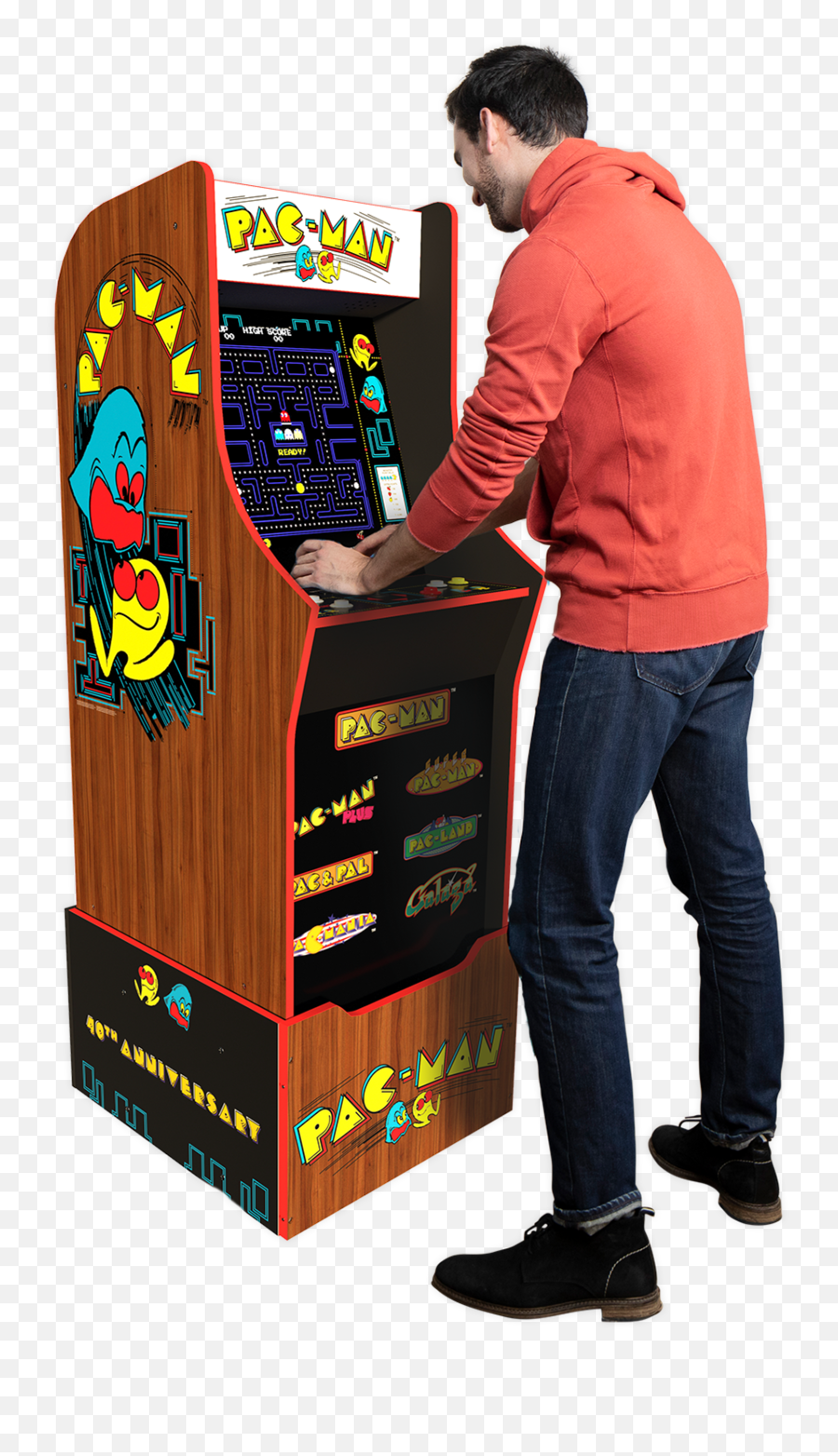 Pac - Man 40th Anniversary Edition Arcade Machine 40th Anniversary Pac Man Emoji,Rip Pacman Emoticon?