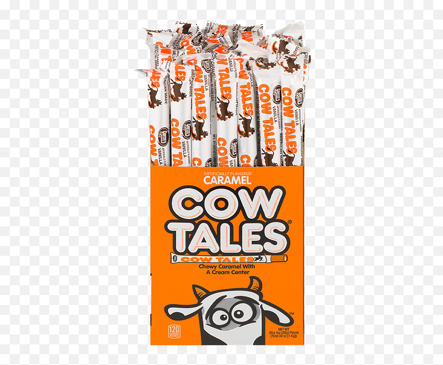 Caramel Creams Cow Tales - Cow Tales Candy Emoji,Emoji Stickers And Candy Box 36ct