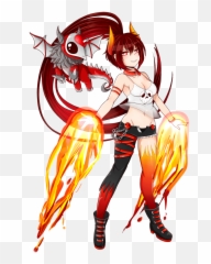 Inferno Carrie Lunime Wiki Fandom - Supernatural Creature Emoji,Colors Of Emotions Gachaverse Part 2