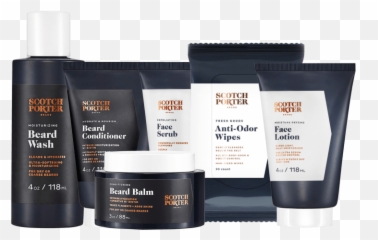 Scotch Porter Deluxe 6 - Piece Menu0027s Beard U0026 Face Gift Set For Men Emoji,Facebook Beard Emoji