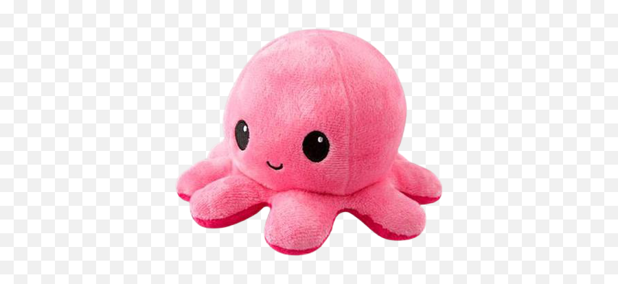 Official Reversible Octopus Plush - Emotion Octopus Emoji,Brain Octopus Emotions