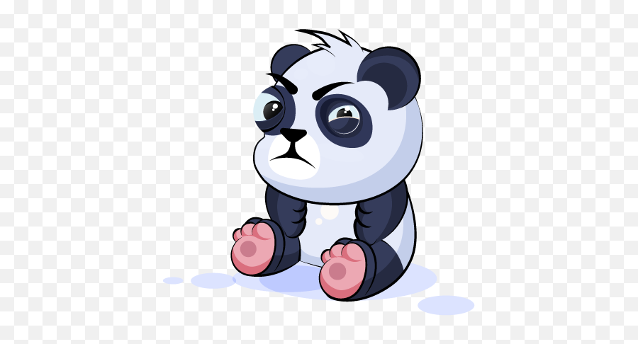 Adorable Panda Emoji Stickers Messages - Dot,Red Panda Emoji