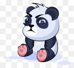 Adorable Panda Emoji Stickers Messages - Dot,Red Panda Emoji