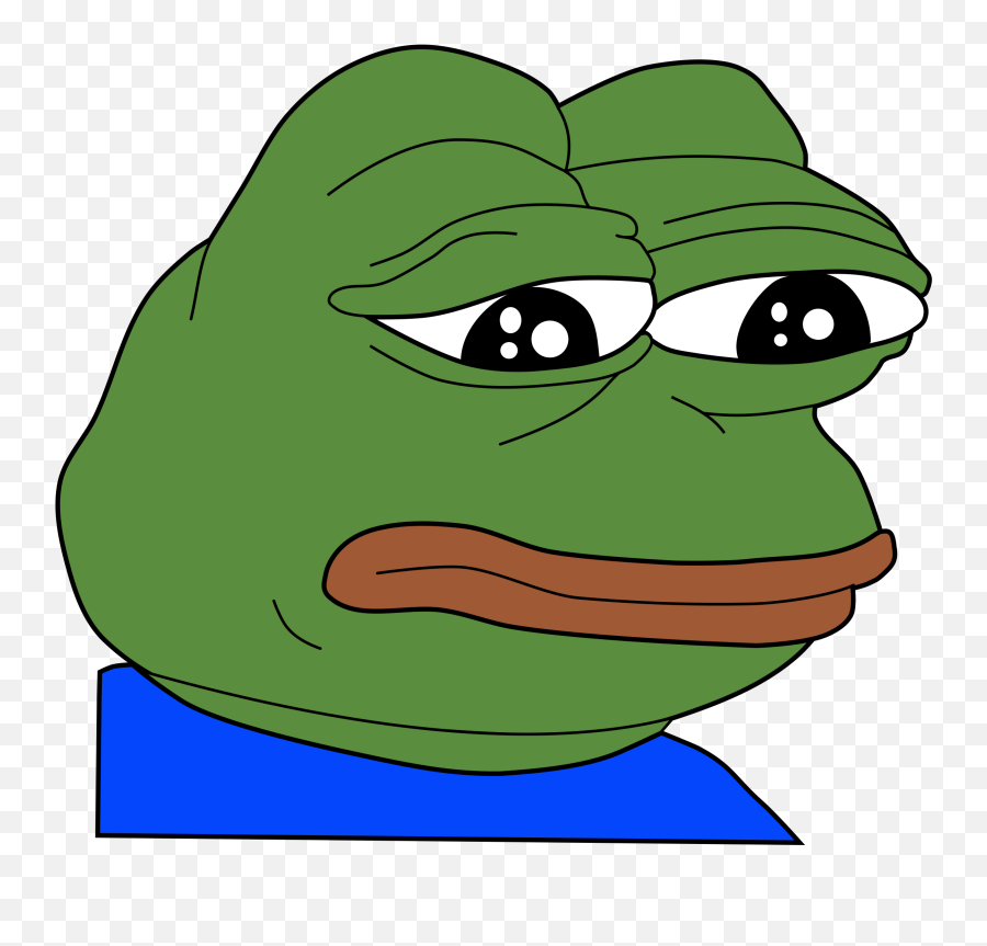 Free Sad Meme Transparent Download - Pepe The Frog Laughing Emoji,Sad Emoji Meme