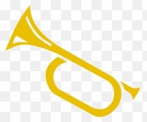 Trumpet Png Facing Left Clipart - Horizontal Emoji,French Horn Emoticon