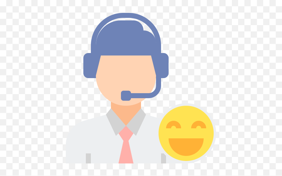 Customer Service - Free Technology Icons Customer Friendly Friendly Icon Emoji,Emoticon With Headphones