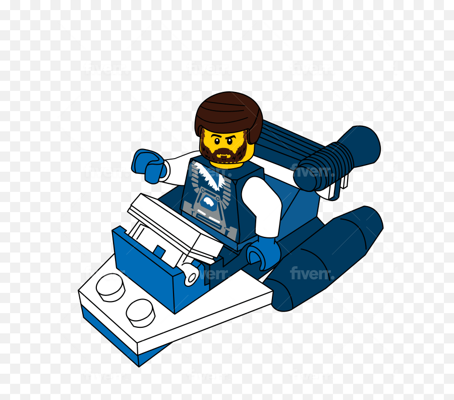 Draw You As A 3d Lego Minifigure - Illustration Emoji,Lego Facial Emotions Coloring Pages