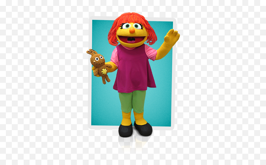 Sesame Street Resorts Vacation - Beaches Sesame Street Julia Emoji,Sesame Street Count Numbers Emoticon