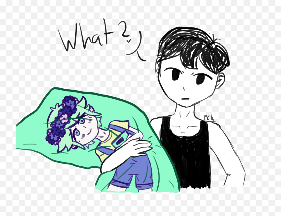 Basil Body Pillow Discord Forced Me To Do This Omori - Basil Body Pillow Emoji,Tumblr Emotion Art Meme