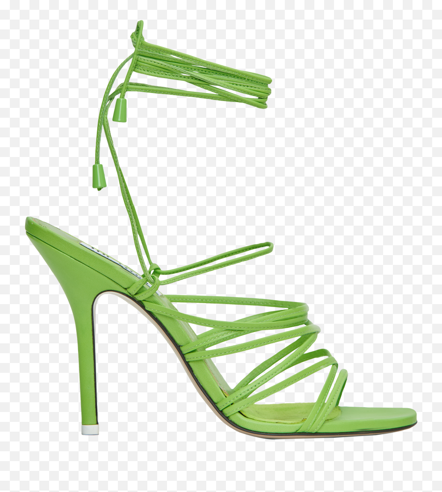 The Attico The Attico Private Sale - Sienna Green Sandals Green Cute High Heels Emoji,High Heel Emoticon Facebook