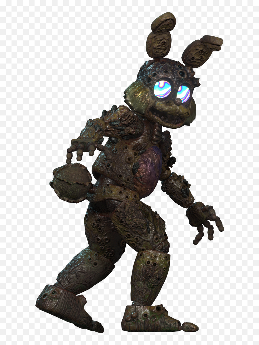 Toy Bonnie - Sunken Toy Bonnie Render Emoji,Fnaf My Emoji Springtrap