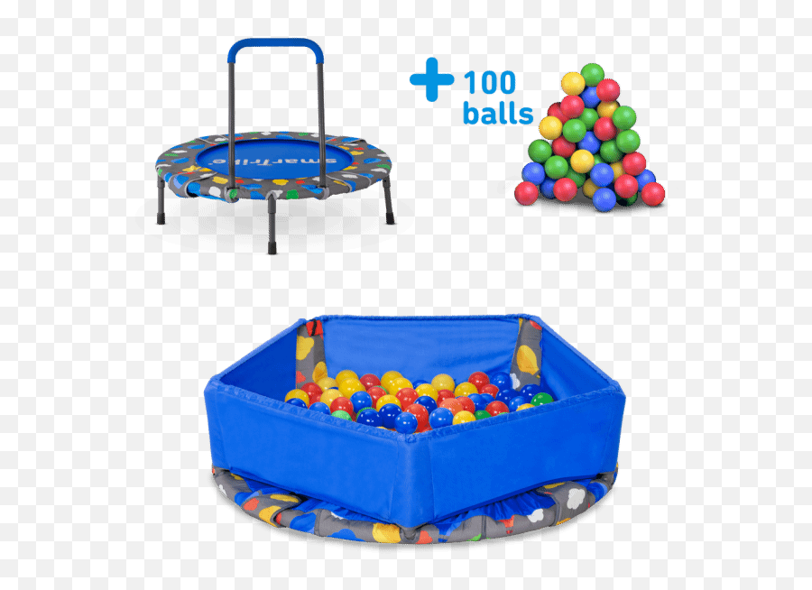 8 Learning Toys For 2 - Trampoline With Balls For Kid Emoji,Emotion Mirror Toy For Toddler