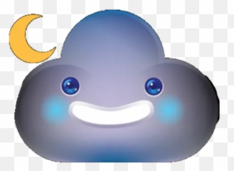 Cloud Weather Whatsapp Stickers - Stickers Cloud Happy Emoji,Discord Emojis Transparent Blob Emoji Popcorn