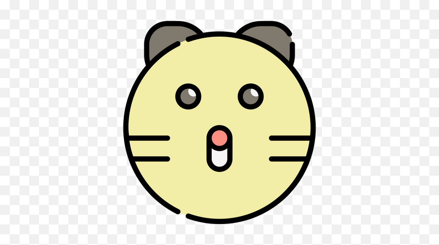 Free Cat Colored Outline Icon - Available In Svg Png Eps Martin Vanegas Agency Logo Emoji,Cheetah Emoticon