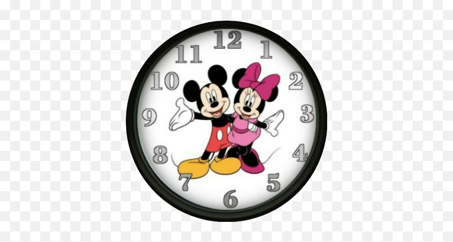 Mickey U0026 Minnie Mouse Reloj Decoración De Habitación Emoji,Wizard Of Oz Facebook Emojis