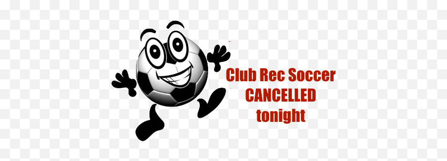 Club Rec Soccer Cancelled - Chestermere United Fc Emoji,Emoticon Dropping The Ball
