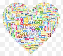 Heart Love Calendar - Neues Jahr 2021 Liebe Emoji,Emotion Calendar