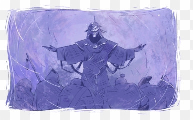 Step Into The Light Emoji,Purple Lantern Emotion