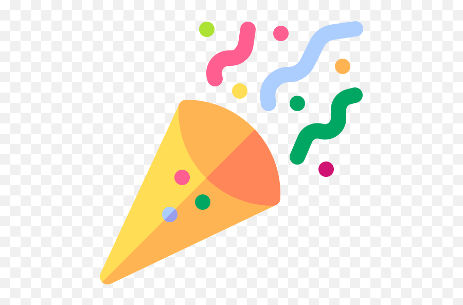 Confetti - Free Entertainment Icons Emoji,Streamer Emoji