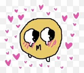 Cursed Emojis Telegram Stickers,Hollow Heart Emoji