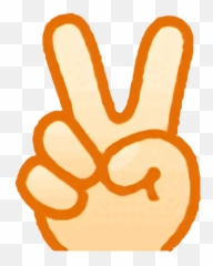 Telegram Sticker From Qq Emojis Pack,Victory Hand Emoji