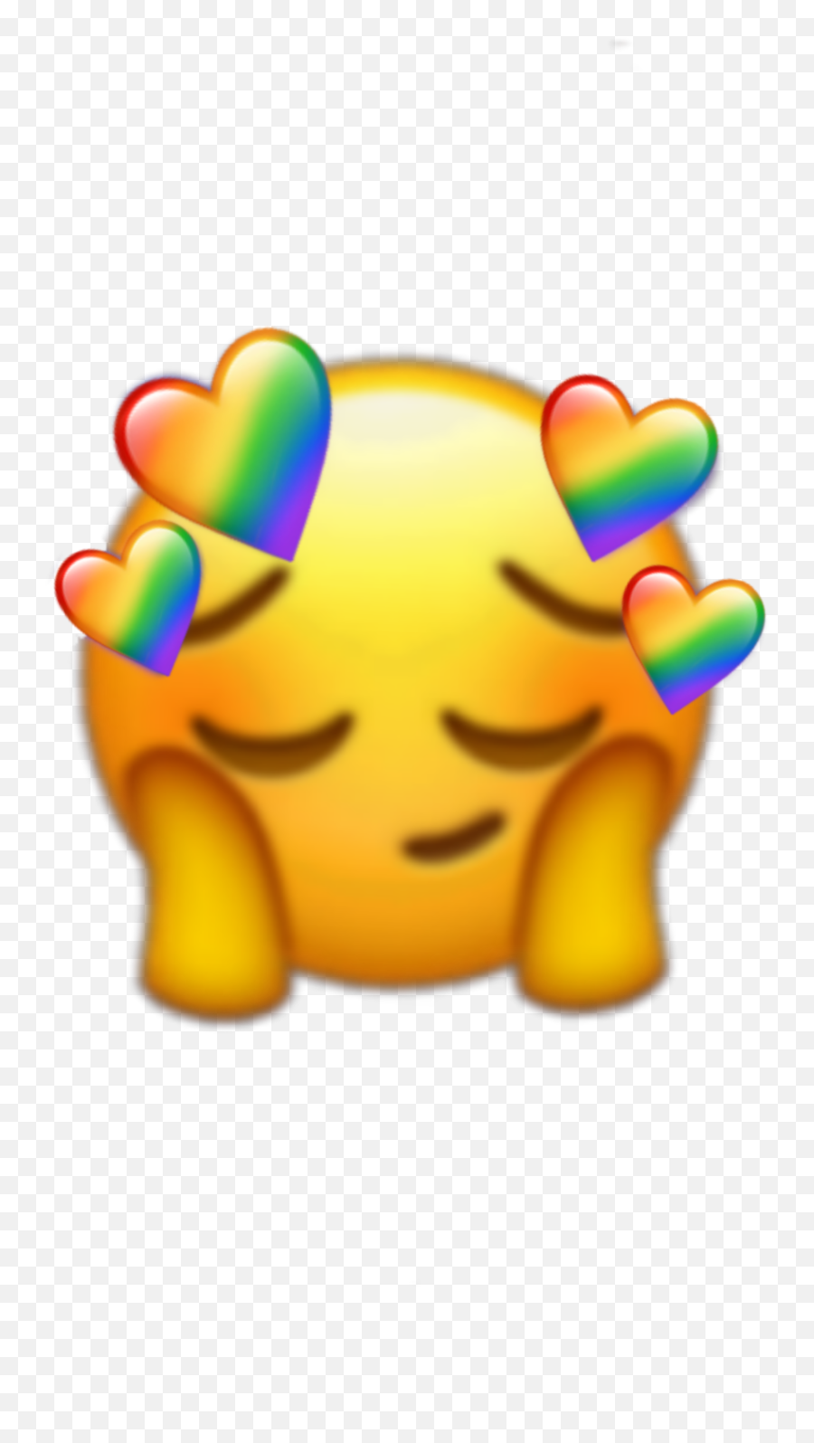 Emoji Rainbow Xd Sticker - Emojis De Gacha Life,Xd Emoticon