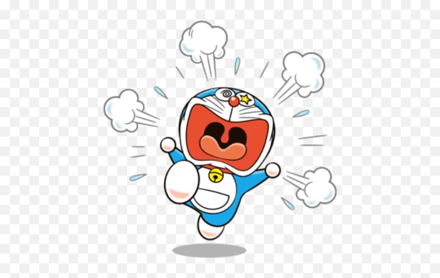 Doraemon Stickers - Live Wa Stickers Emoji,Snoopy Emoji Eating