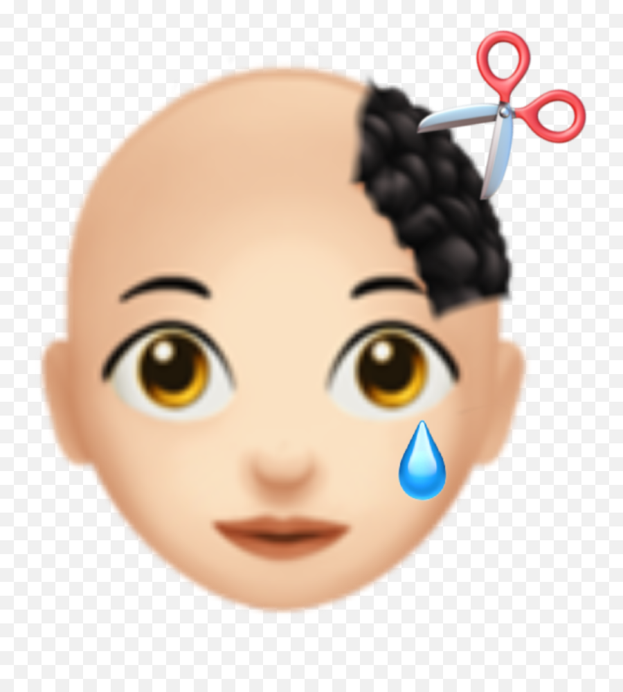 Sticker - Happy Emoji,Hair Cut Emoji