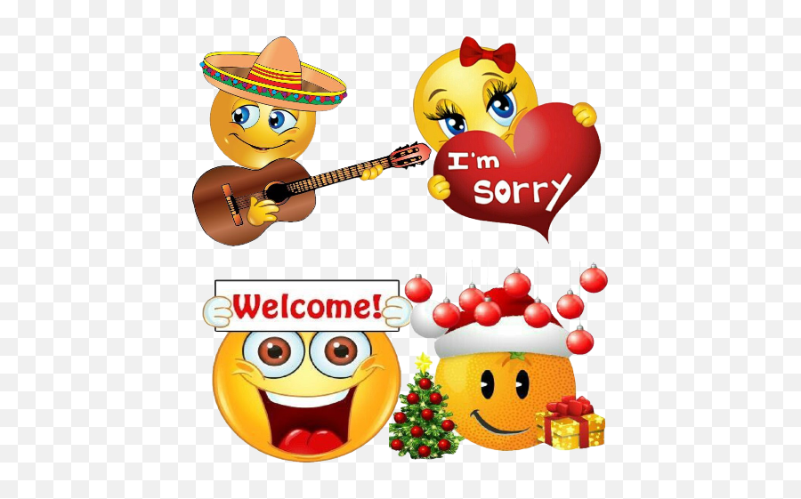 Download Wastickerapps Emoji Smiley Sticker Packs Whatsapp - Smiley Stickers For Whatsapp,I'm Sorry Emoji