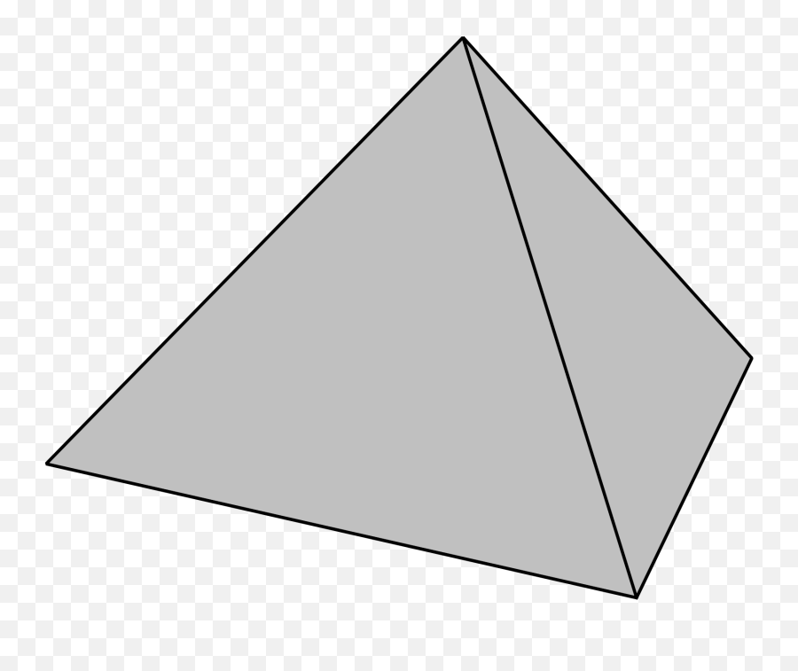 Pyramid Shape Clipart Png Transparent - Transparent Pyramid Png Emoji,Pyramid Emoji