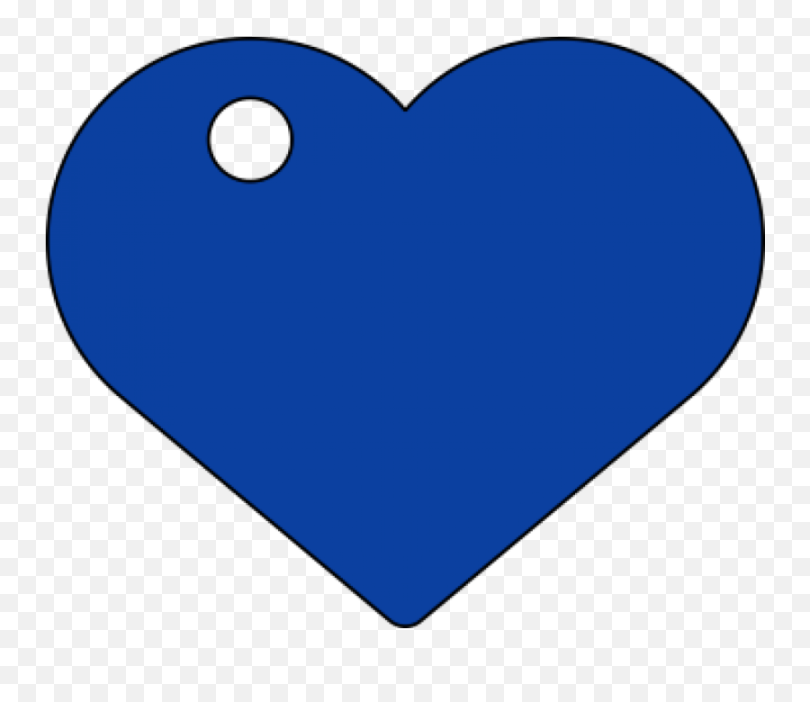 Placa De Identificação Coração Jateado - Blue Heart Gif Emoji,Coracao.feiro.de.coraçao Emoticon