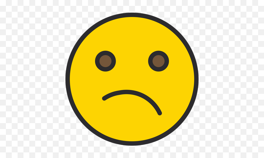Confused Face Emoji Icon Of Colored - Happy,Confused Face Emoticon