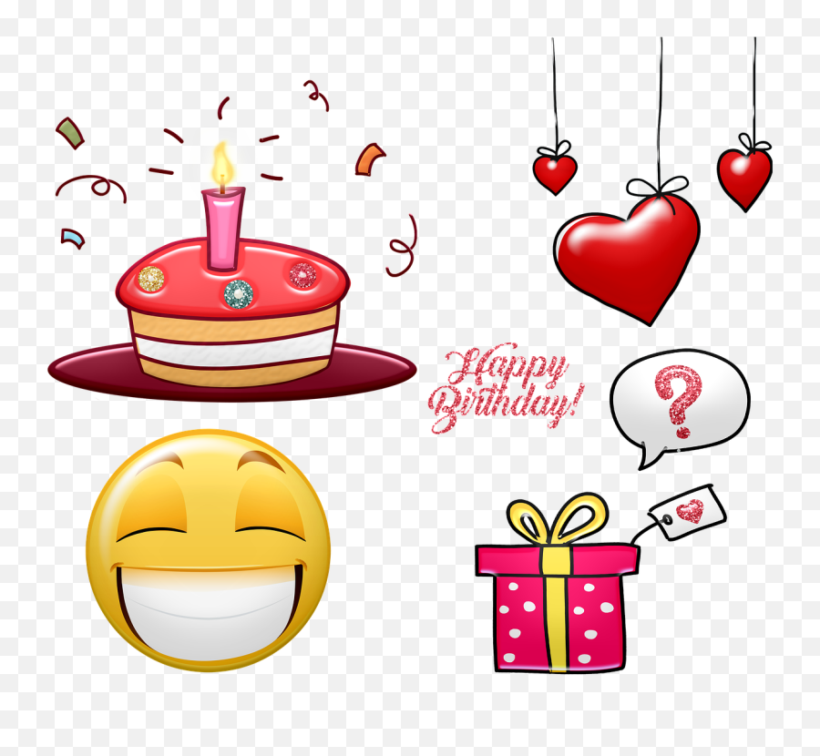Holiday Love Gifts - Cake Decorating Supply Emoji,Birth Emoticon