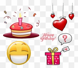 Holiday Love Gifts - Cake Decorating Supply Emoji,Birth Emoticon