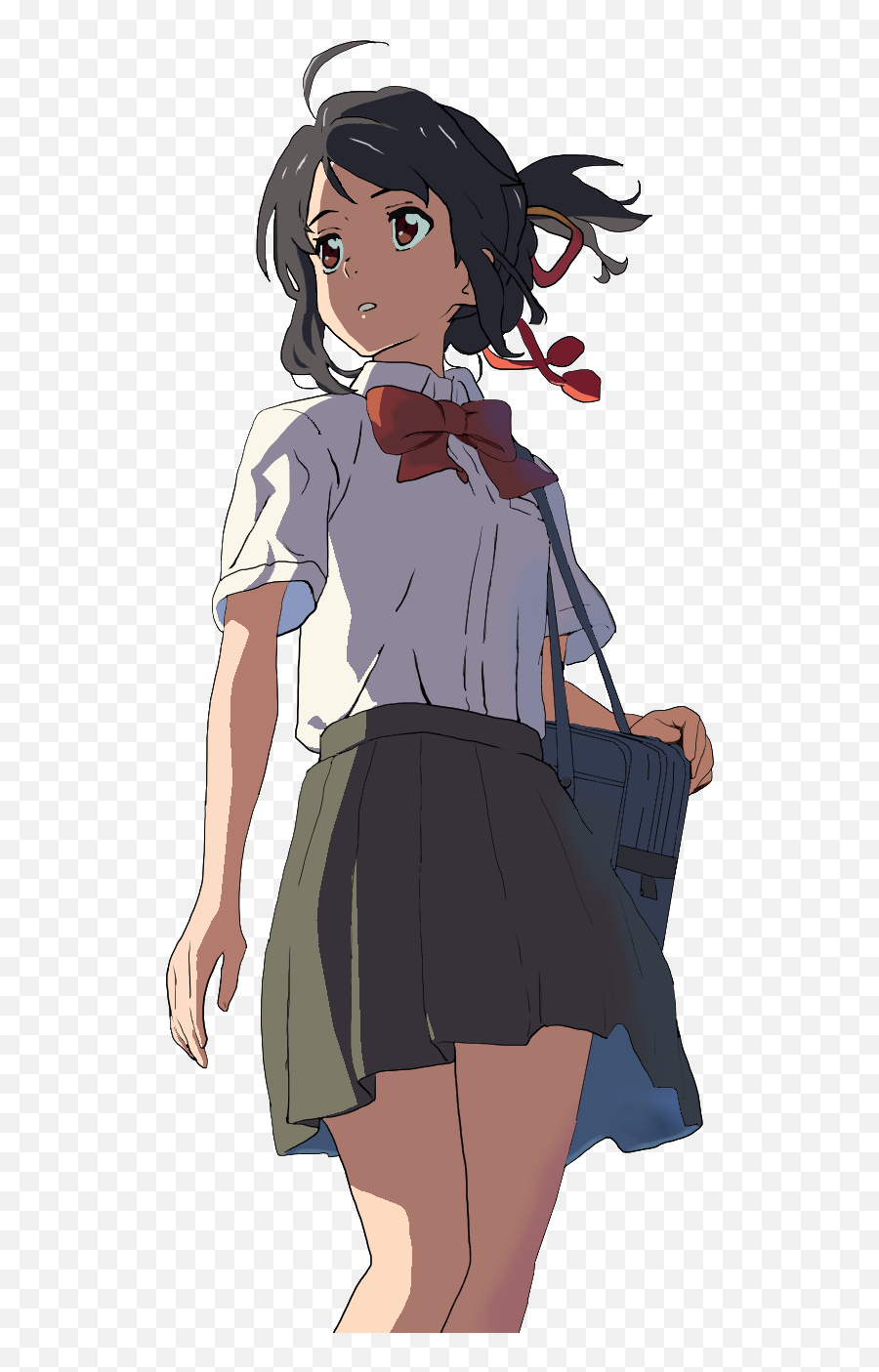 Anime Manga Girl Cute Kiminonawa - Mitsuha Miyamizu Emoji,Kimi No Na Wa Emojis