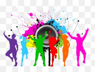 Unplug To Connect Dancing Machine - Dancing Colourful Silhouette Emoji,Spanish Dancing Emoji