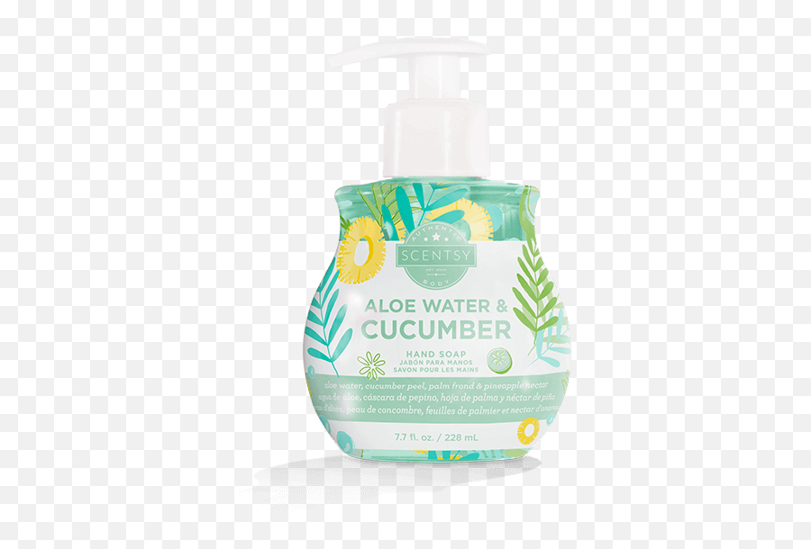 Aloe Water U0026 Cucumber Scentsy Hand Soap - Scentsy Hand Soap Aloe Water Emoji,Emotion + Water