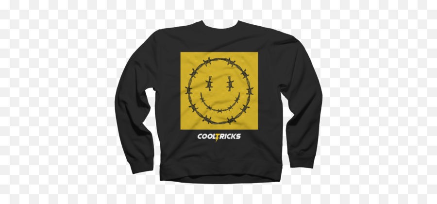 New Sweatshirts Design By Humans - Sweater Emoji,Rising Sign Emoticon