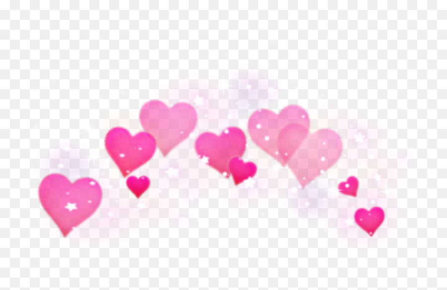 Kawaii Cute Pastel Girly Png Tumblr Overlay - Heart Crown Heart Png Emoji,Cute Pastel Emojis