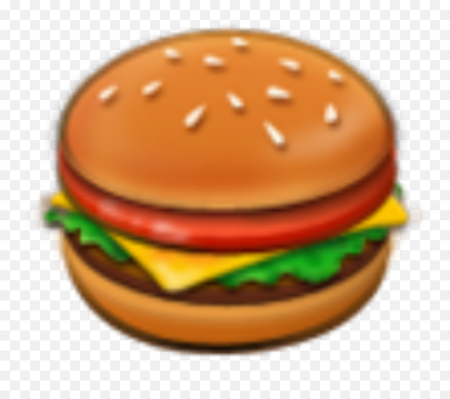 Hamburger Sticker - Difference Between A Sandwich And A Burger Emoji,Hamburger Emoji