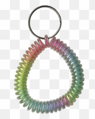 Translucent Rainbow Wrist Coils - Extension Cord Emoji,How Durable Is Emotion Coil