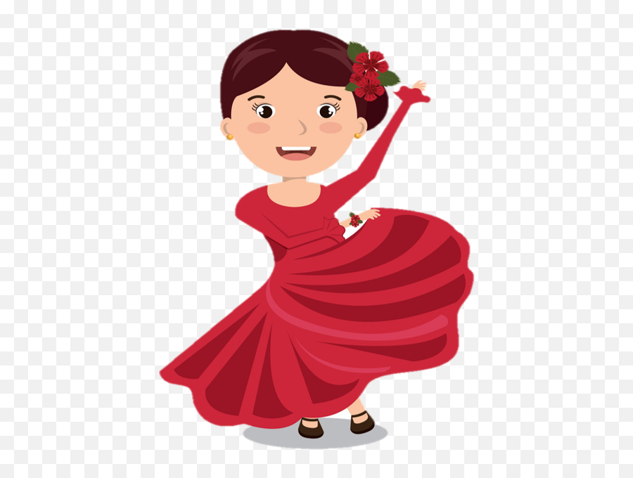 My World L 27 - Dance Emoji,Flamenco Dancer Emoji