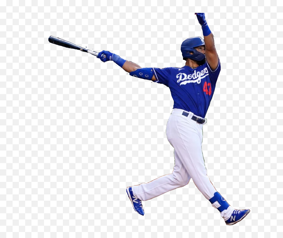 Dodgers Edwin Rios Sticker - Composite Baseball Bat Emoji,Dodgers Emoji