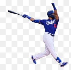 Dodgers Edwin Rios Sticker - Composite Baseball Bat Emoji,Dodgers Emoji