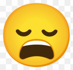 Oluwafemi - Weary Face Emoji Gif,Marching Emoticon
