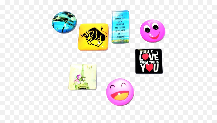 2 Pc Fridge Magnet Refrigerator Magnet 2 Pc 3d Butterfly Emoji,Bap Emoticon