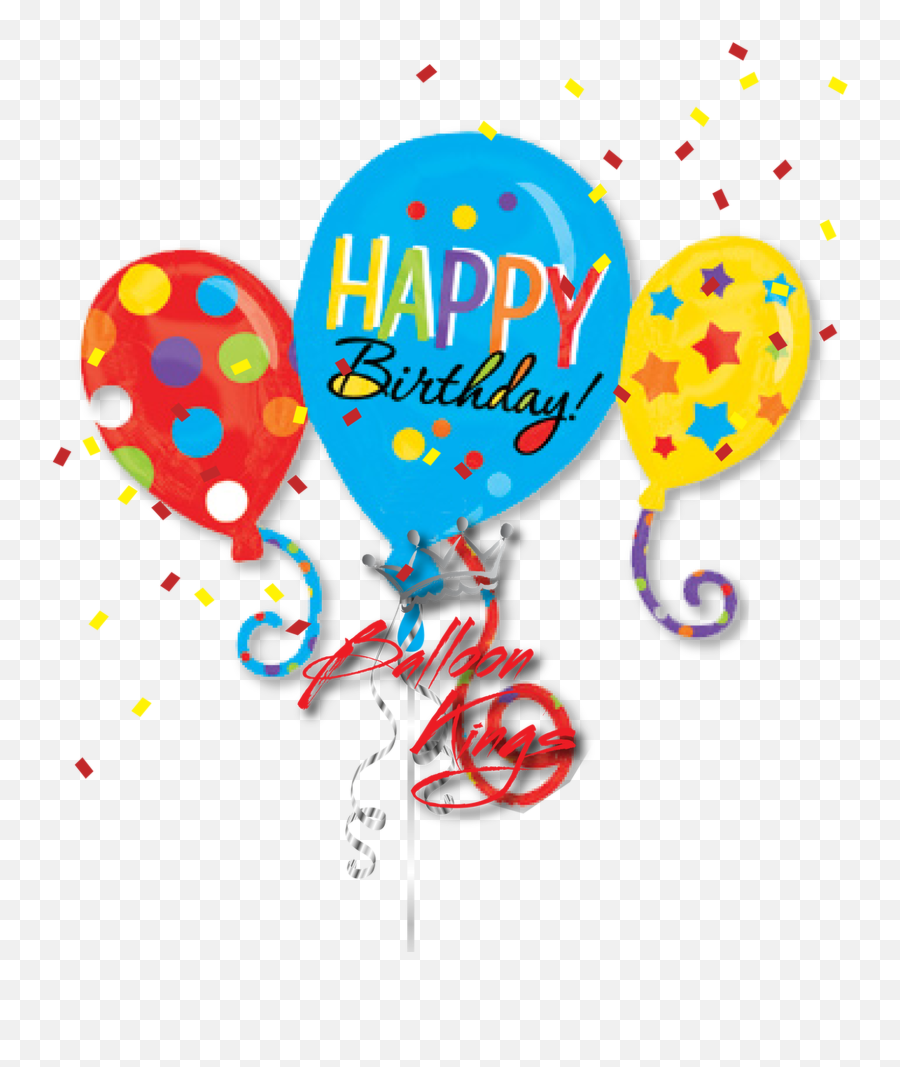 Happy Birthday Balloons Cluster - Cinco De Mayo Happy Birthday Emoji,Birthday Balloon Emoji