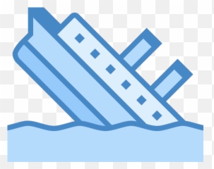 Sinking Ship Icon Transparent Png Image - Icon Titanic Png Emoji,Star Wars Ship Emojis