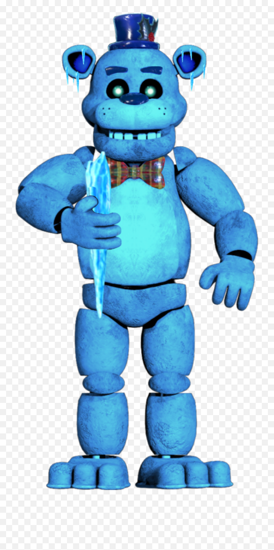 Fnafar Fnaf Freddy Frostbear Ice Blue Icy Image By I - Five Nights At Emoji,Fnaf Emoji