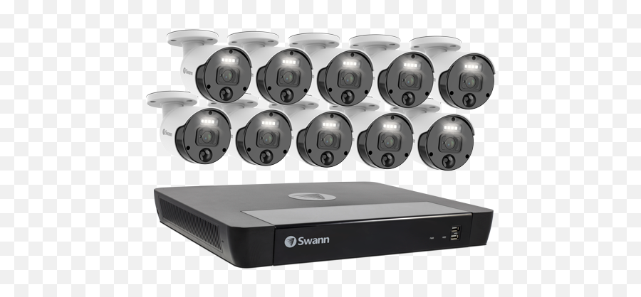 Master Series 4k Hd 10 Camera 16 Channel Nvr Security System Emoji,Emotion Chart Faces 1-10 Wmotion